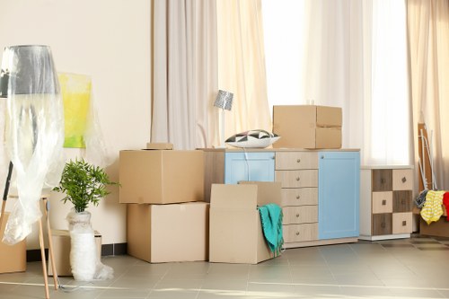 Man with van service helping with a local move in Earls Court