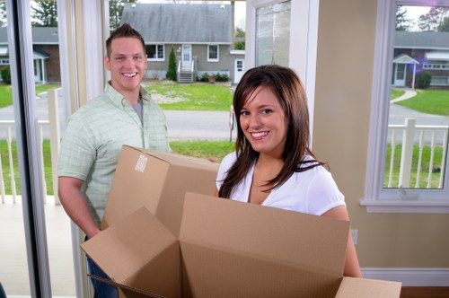 Careful unpacking and room organisation after a move