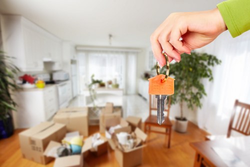 Packing and move-day organisation for an Earls Court business relocation