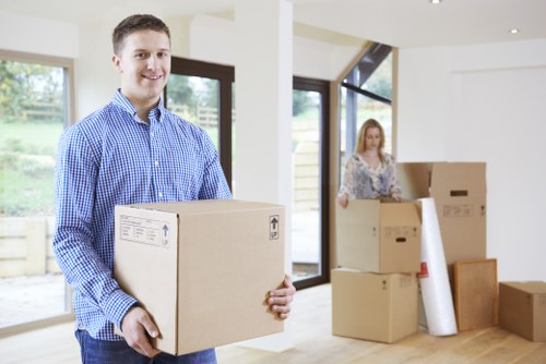 Removal team planning a flat move in Earls Court with apartment access considerations
