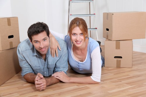 Final secure checkout confirmation for Movers Earls Court