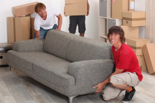 Local moving van supporting residential and commercial removals around Earls Court