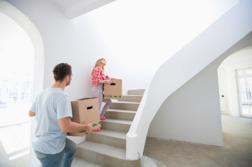 Parking and access planning for a moving truck in Earls Court