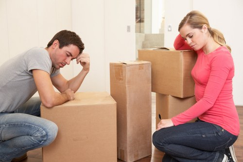 Supervisor reviewing workplace safety before a relocation begins